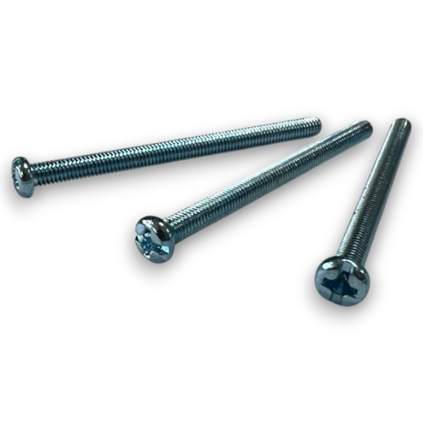 2" Silver Screw (100pcs)